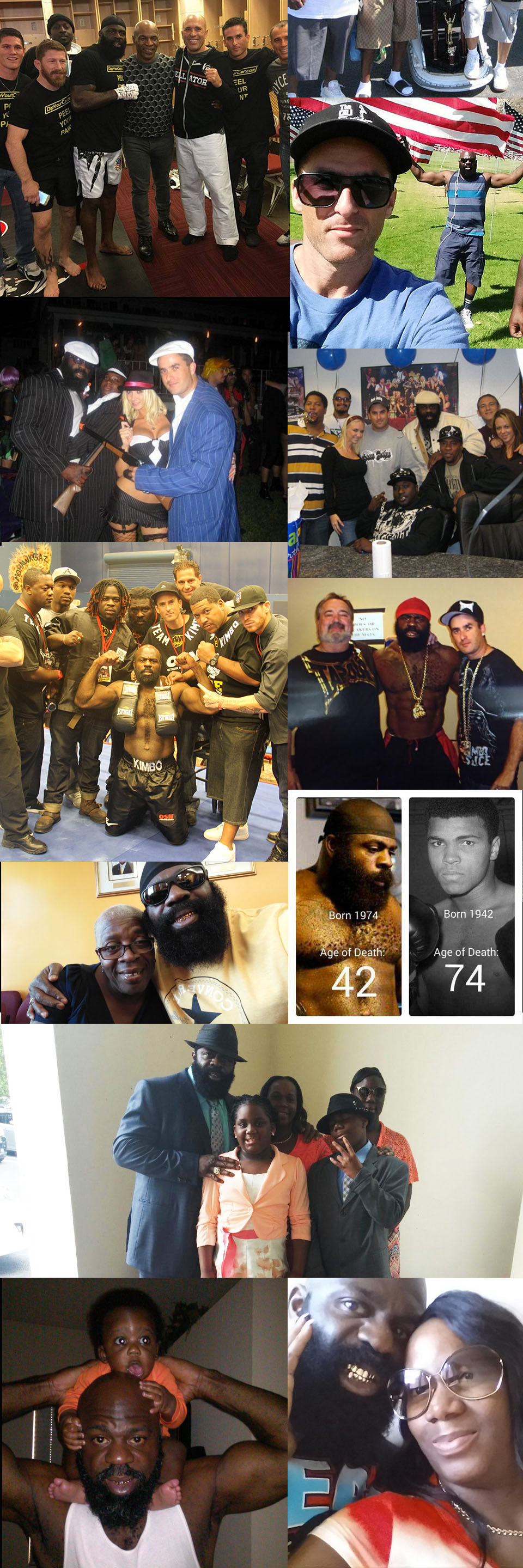 Kimbo Slice Family Photos